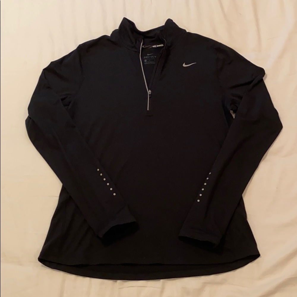 Quarter Zip Long Sleeve Nike Running Top